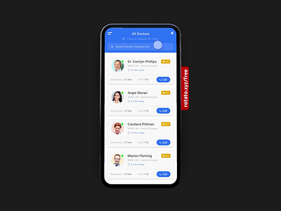 Doctor Appointment App adobexd animation app appointments doctor app mobile prototype ui ux website