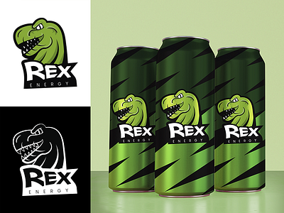 Rex Enery branding design illustration logo vector