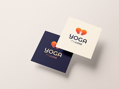 Logo design concepts for a yoga studio branding graphic design logo