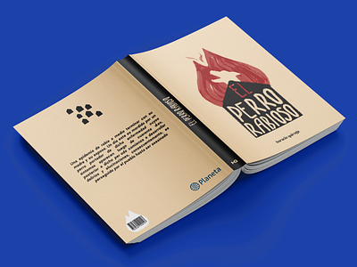 Book cover "el perro rabioso" argentina book cover design graphic design illustration