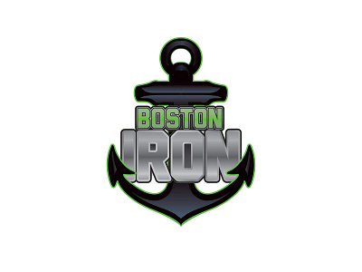 NPGL - Boston Iron Team Logo anchor boston crossfit fitness iron logo mark npgl sea