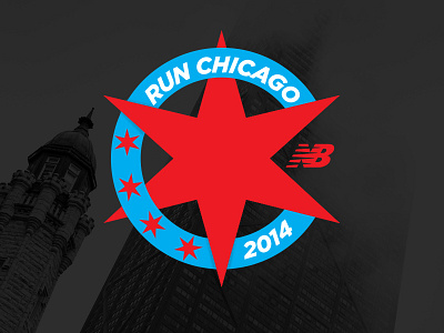 RUN CHI c chicago chicago marathon city logo marathon mark new balance race stars