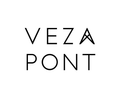 Veza Pont design logo