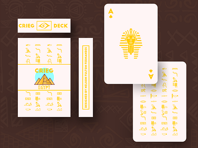 Egyptian Deck of Cards - CRIEG