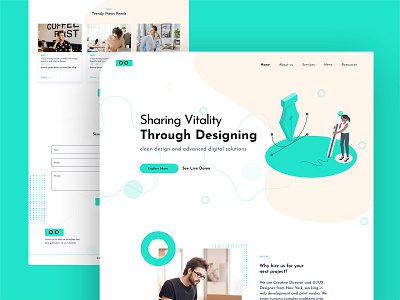 Agency Landing Page