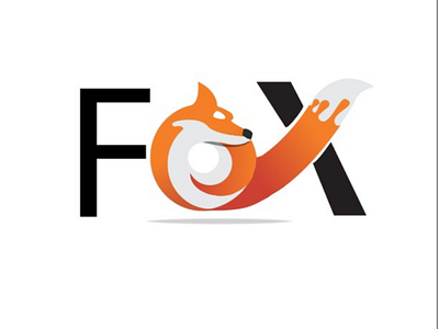 Fox- Logo illustrator photoshop design