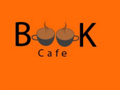 Bookcafe illustrator photoshop logo