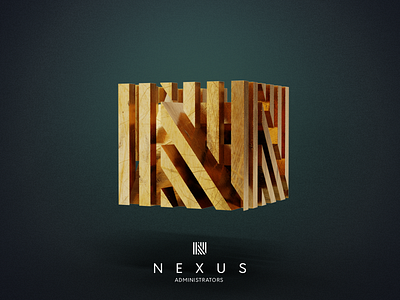 NEXUS 3D Logo 3d 3d logo branding identity logo logo design