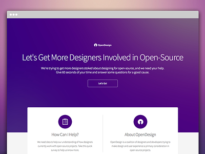 Introducing OpenDesign linux open open source open source responsive ui ux