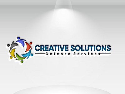 Logo: Creative Solutions branding business logo creative logo design flat logo illustration logo logo design branding modern logo ui