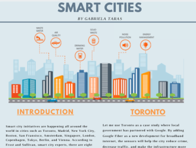 Smart City, Toronto design smart city smartcity transportation typography art ui