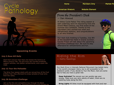 Cycle Website