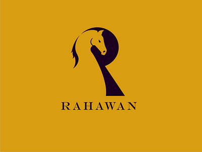 Rahawan Logo - Design design gold horse logo power r yellow