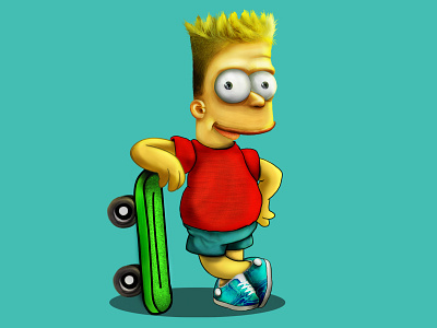 wallpapers Hip Hop Bart Simpson With Skateboard browse thousands of bart images for