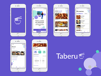 Taberu app mobile - UX/UI app design figma mobile ui ux uxui
