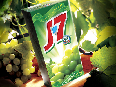 WBD J7 Juice package design