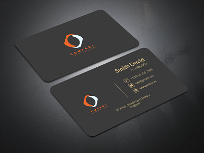Professional Business card design branding business card design graphic design