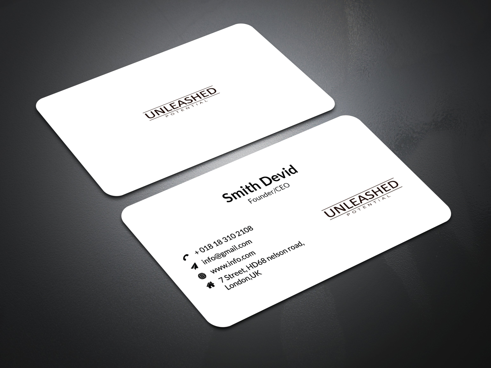 Business card design by R K Badal on Dribbble