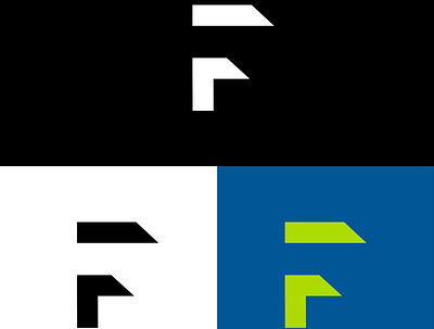 F Letter Logo Design animation branding graphic design logo motion graphics
