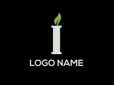 I Letter Logo Design 3d animation branding graphic design logo motion graphics