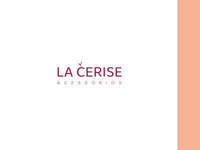 LA CERISE branding design illustration logo ui