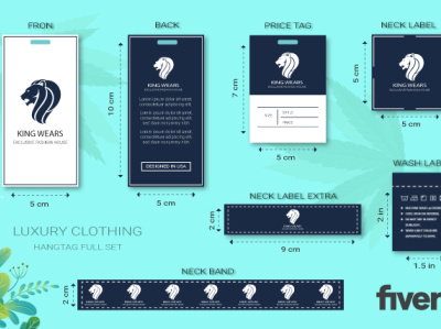 clothing hang tag clothing label design within 6 hours primary