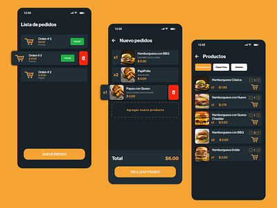 Food App Design app design food