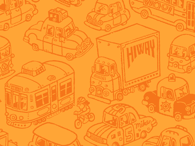 Everything Goes: endpapers cars children childrens book endpapers everything goes illustration trucks vehicles