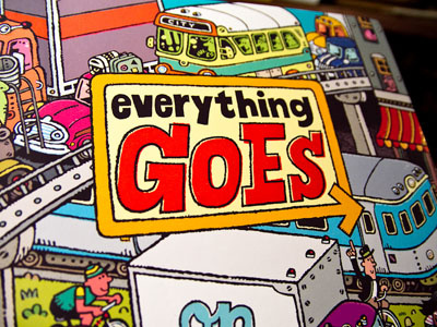 Everything Goes biggs childrens book cover everything goes