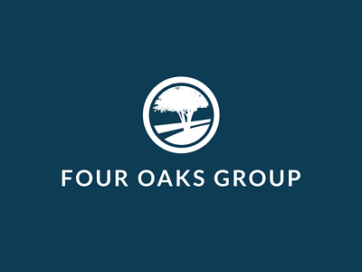 Four Oaks Group logo tree
