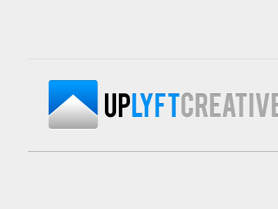 Uplyft Creative – Logo debossed inset logo uplyft