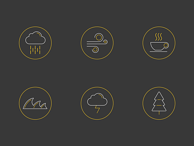 Dualtone line icons