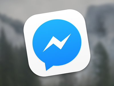 Messenger Icon for OS X facebook icon messenger os x