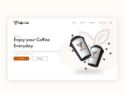 Coffee Cube website V2