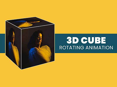 3D Rotating Cube CSS Animation css css animation css animations css snippets css3 frontend html html css html5 webdesign