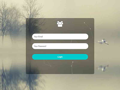 Transparent Login Form with Particles Effect css css3 form design frontend html html css html5 login form webdesign