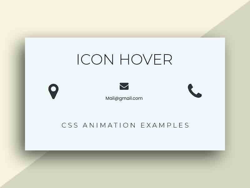 CSS Icon Slide Hover Effect By Codingflicks On Dribbble