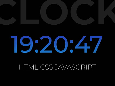 Digital Clock using Javascript clock javascript css css3 frontend html html css html5 javascript javascript clock javascript digital clock js clock webdesign