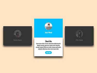 CSS Card Hover Animation css css animation examples css cards css3 frontend html html css html5 profile card css
