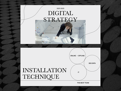 Digital strategy | Presentation deck design editorial design graphic design keynote minimal powerpoint presentation
