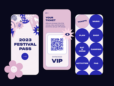 Festival pass | UX/UI Design