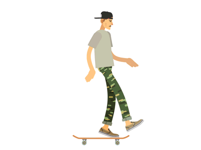 DO A KICKFLIP by FreddieH on Dribbble