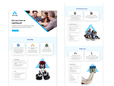 Bank Loan Landing Page