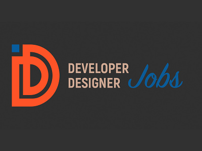 DDevJobs Logo daily daily ui dailyui dailyuichallenge design illustration logo minimal web webdesign