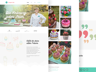 Landing Page - Sweet Catering
