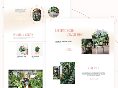 PLANT | Online Store Concept