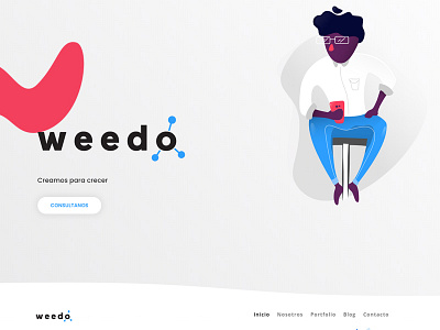 Weedo divi illustraion vector illustration webdesign wordpress
