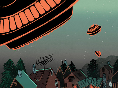 Aliens Exist aliens aliens exist zine apocalypse juxtapoz spaceship ufo