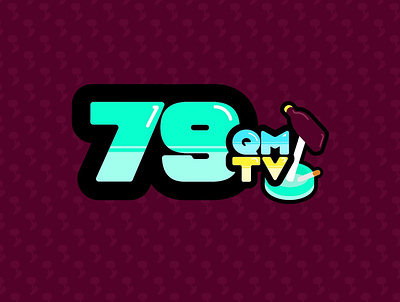 Streaming Channel branding design gaming icon illustration joystick logo logo design logodesign number pattern round typography vector