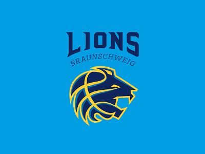 Braunschweig Lions badge banner basketball basketball logo brand brand design brand identity branding braunschweig lion lion head lion logo lions logo logo design logodesign logotype